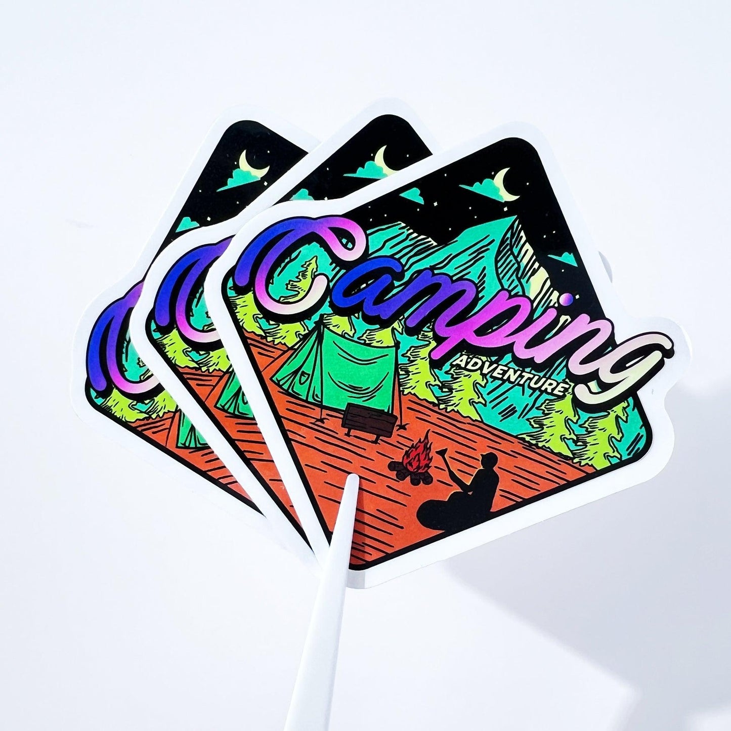 Custom Holographic Stickers - Custom WLD