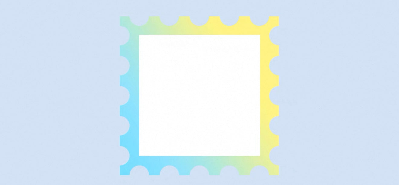 Custom Rainbow Acrylic Stamps