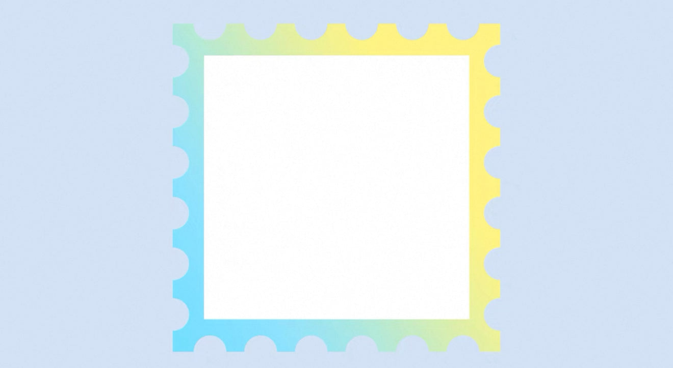 Custom Rainbow Acrylic Stamps