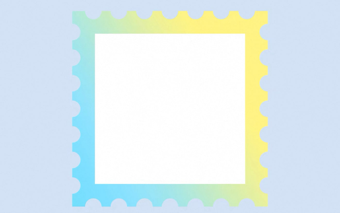 Custom Rainbow Acrylic Stamps