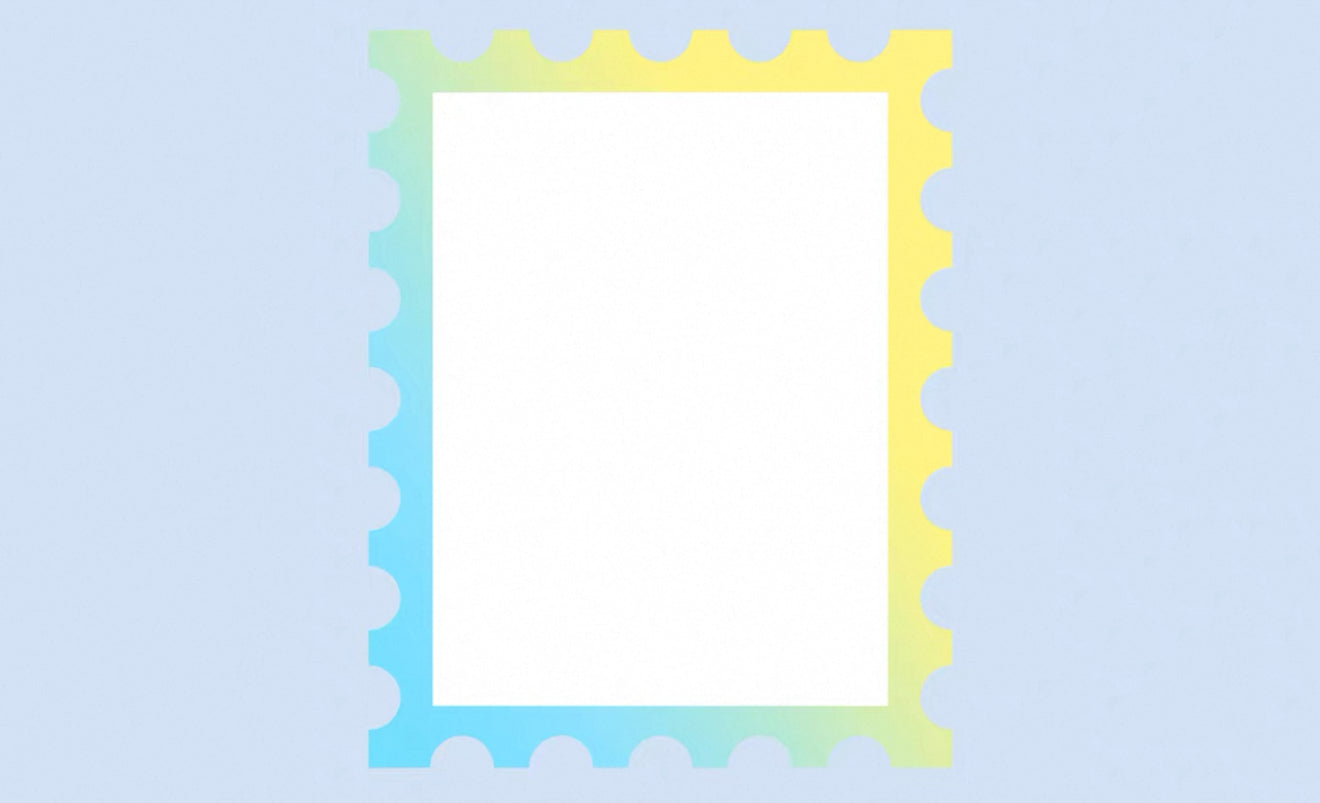 Custom Rainbow Acrylic Stamps