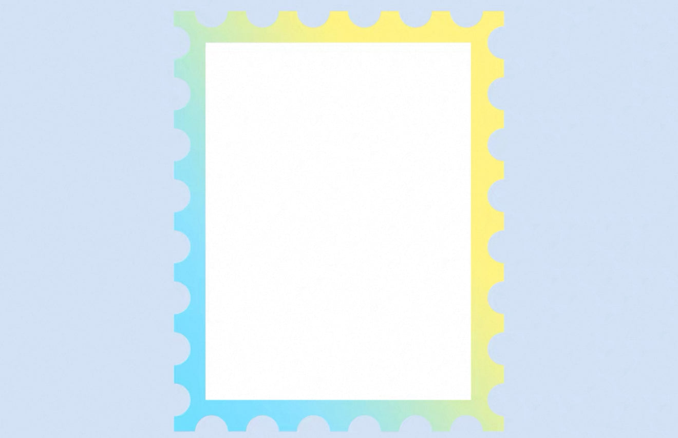 Custom Rainbow Acrylic Stamps