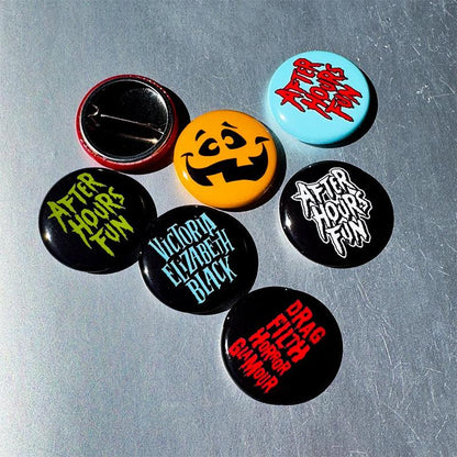 Custom Round Button Pins - Custom WLD