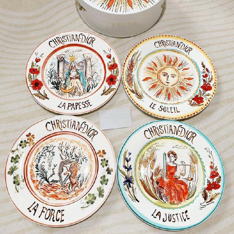 Customized Dish Travel Gifts Souvenirs Ceramic Decorative Gifts - Custom WLD