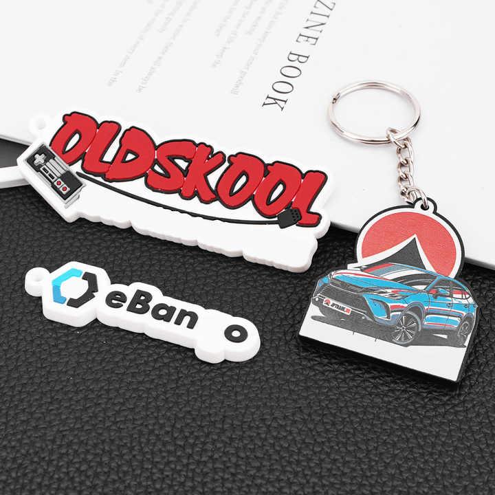 Custom PVC Rubber Keychain - Custom WLD