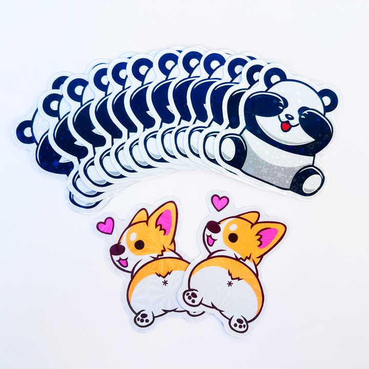 Custom Holographic Stickers - Custom WLD