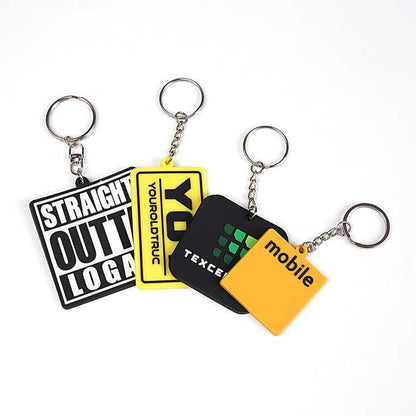 Custom PVC Rubber Keychain - Custom WLD