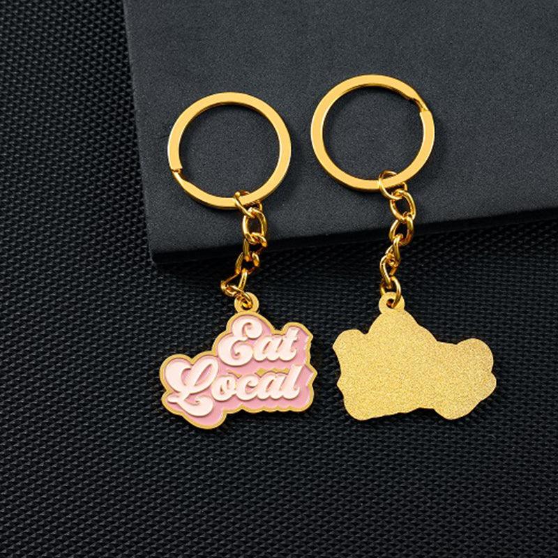 Custom Metal Keychains - Custom WLD