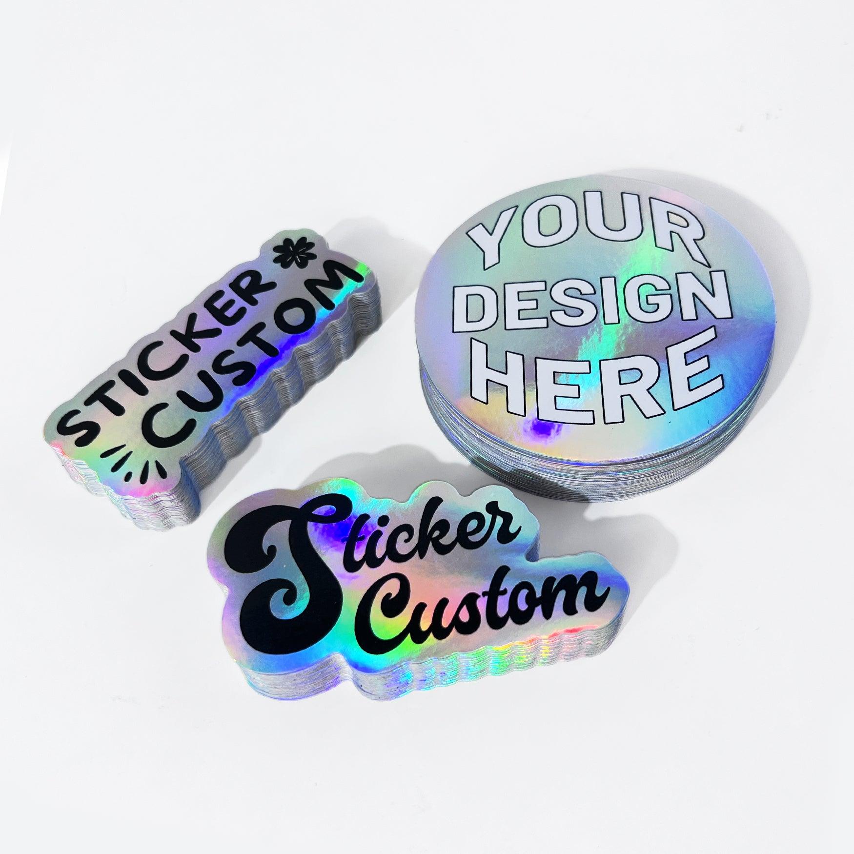 Custom Holographic Stickers - Custom WLD