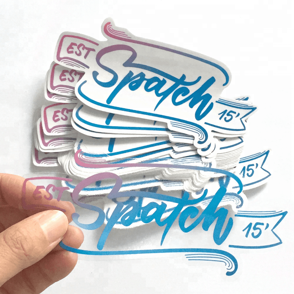 Custom Clear Stickers - Custom WLD