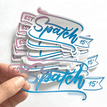 Custom Clear Stickers - Custom WLD