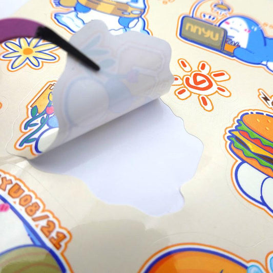 Custom Kiss Cut Stickers Sheets - Custom WLD