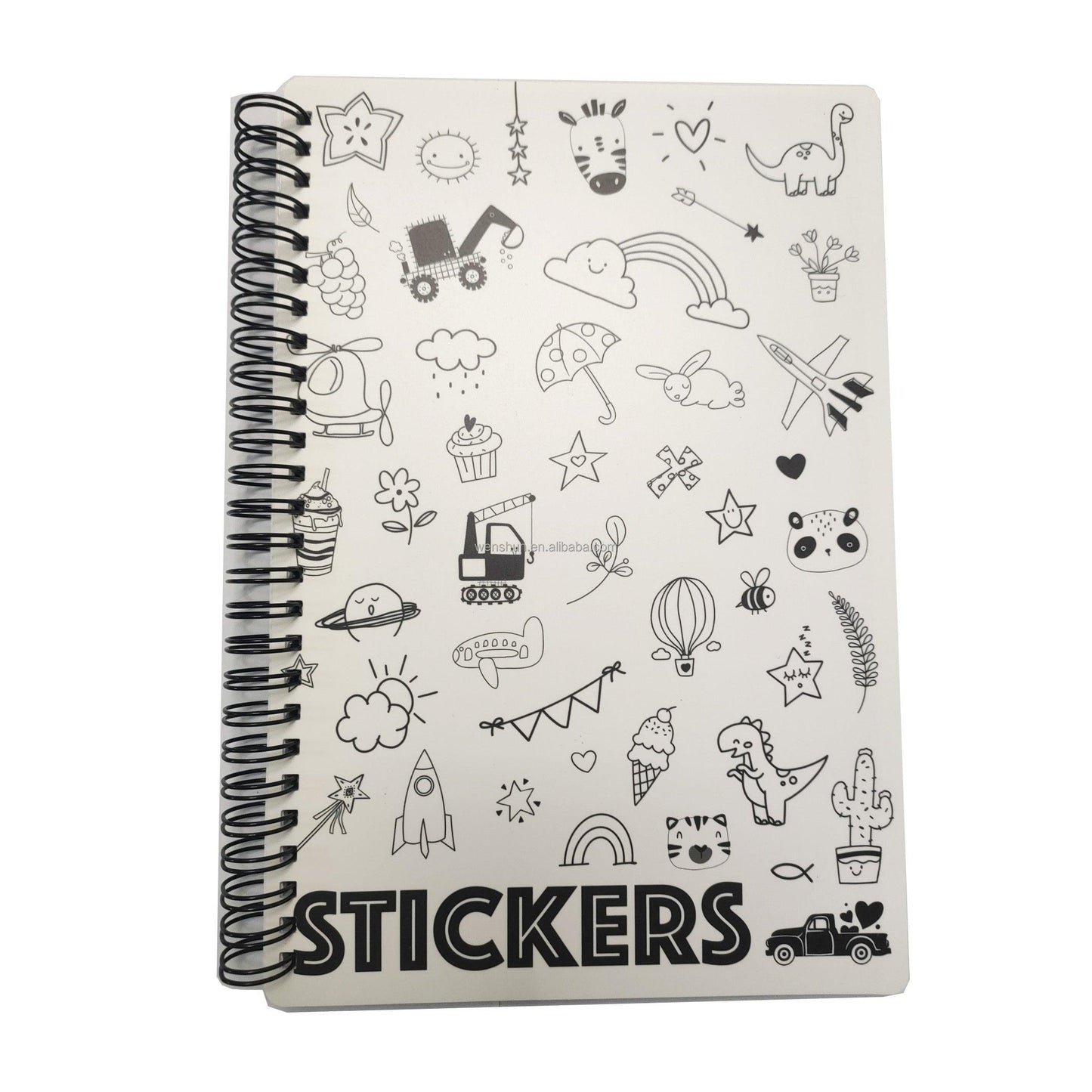 Custom Reusable Sticker Book - Custom WLD