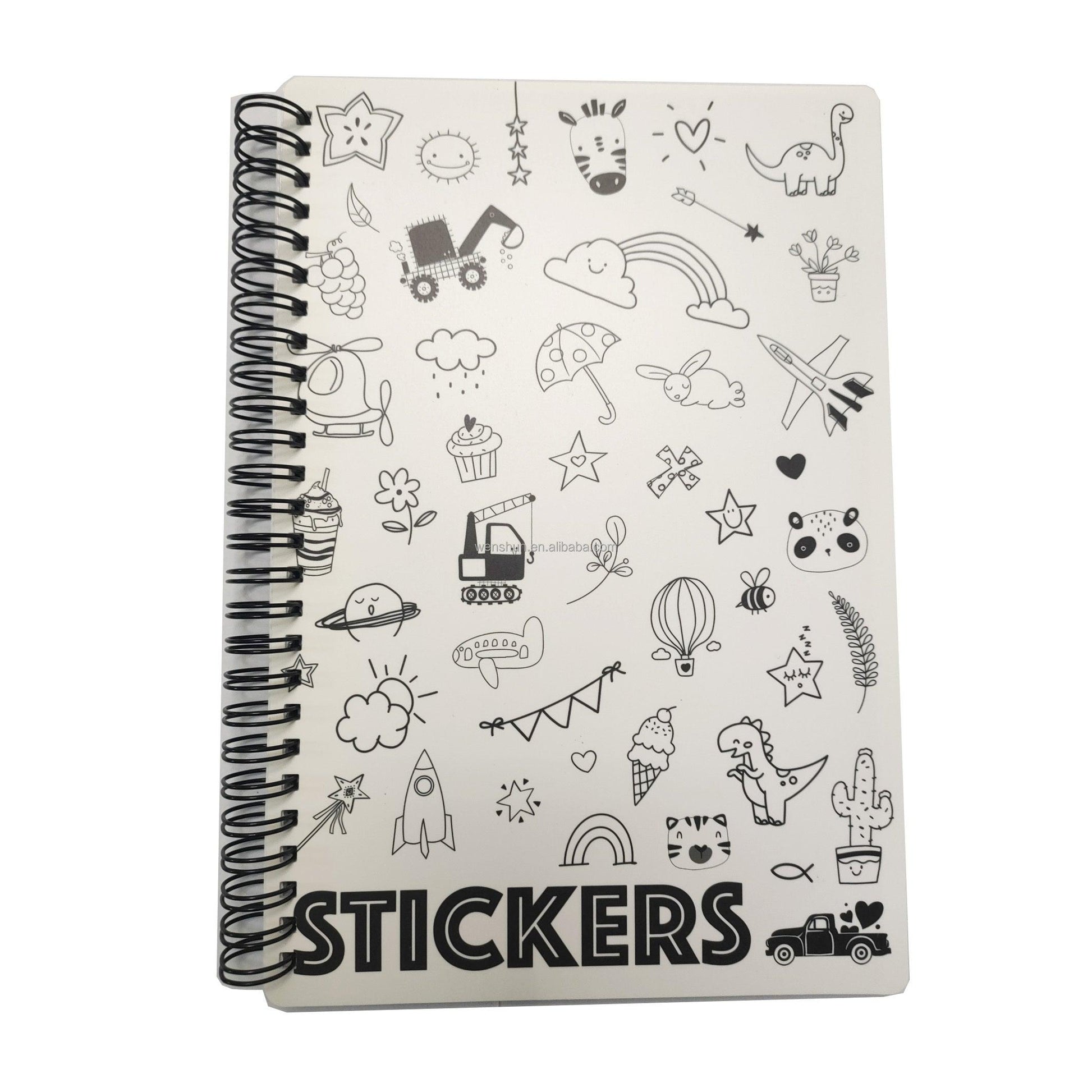Custom Reusable Sticker Book - Custom WLD