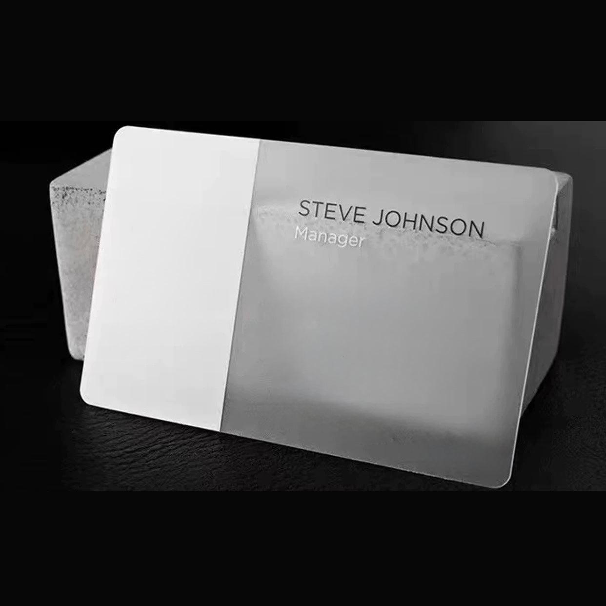 PVC waterproof business card Vip card - Custom WLD