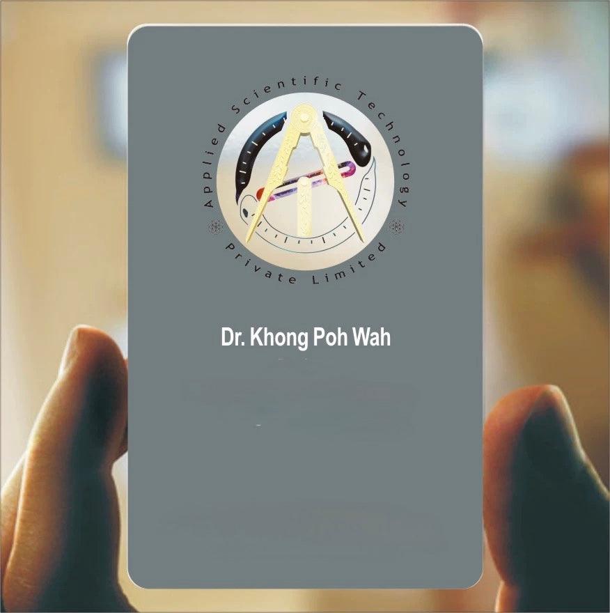 PVC waterproof business card Vip card - Custom WLD