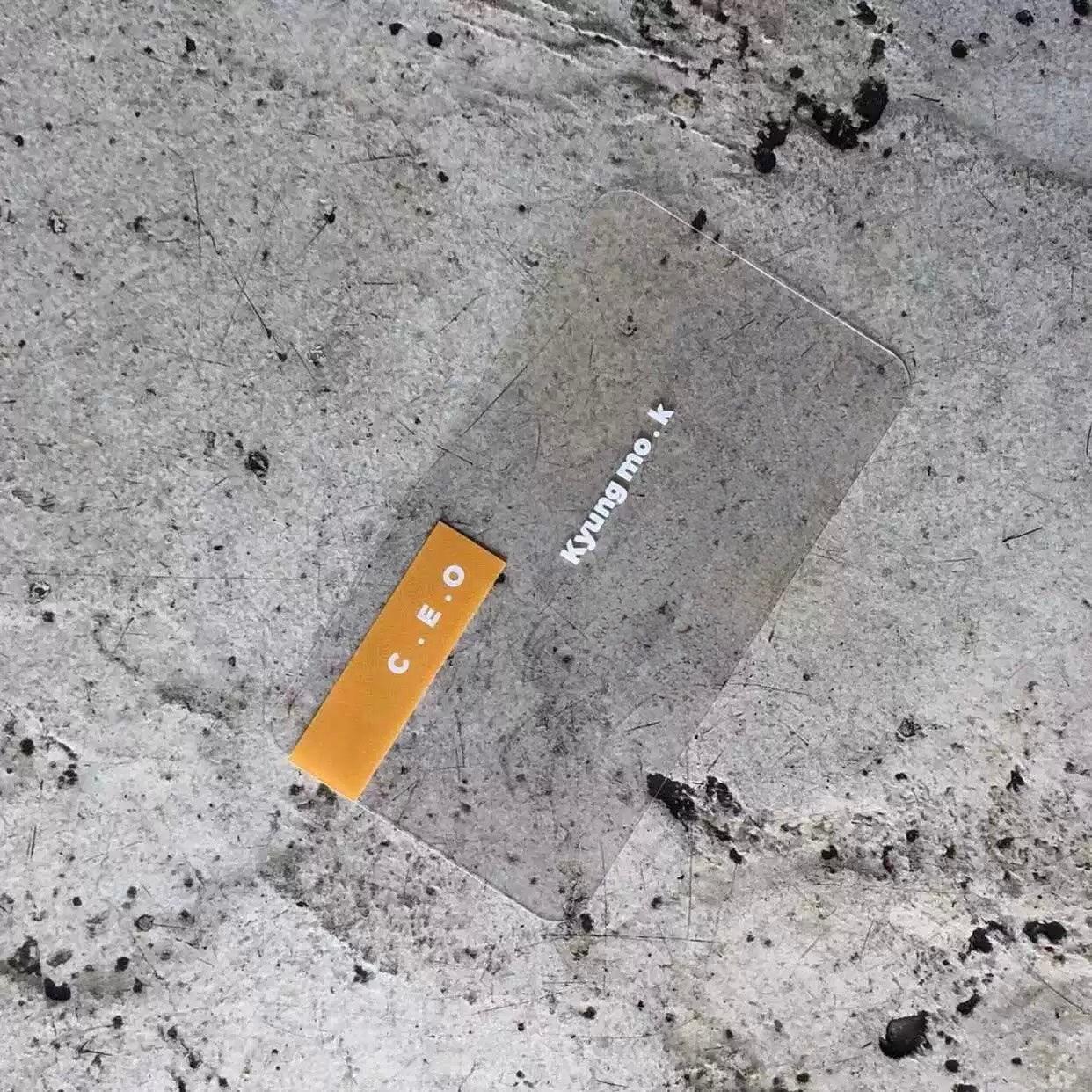PVC waterproof business card Vip card - Custom WLD
