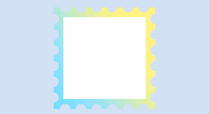 Custom Rainbow Acrylic Stamps