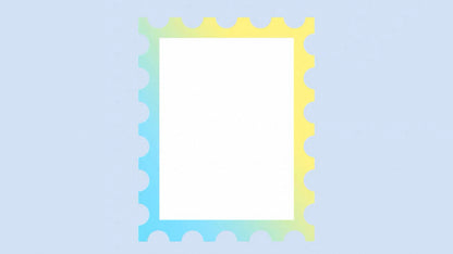 Custom Rainbow Acrylic Stamps