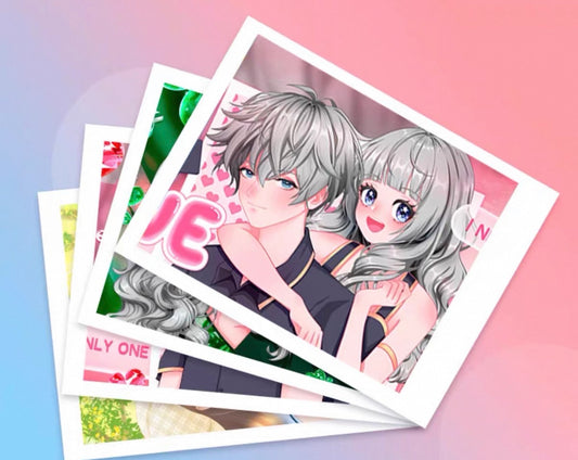 Custom Instant Photocards Picture Print Photo Cards